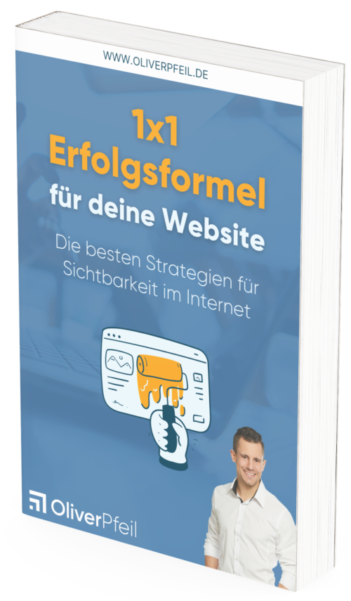 Cover von 1x1 Erfolgsformel für deine Website