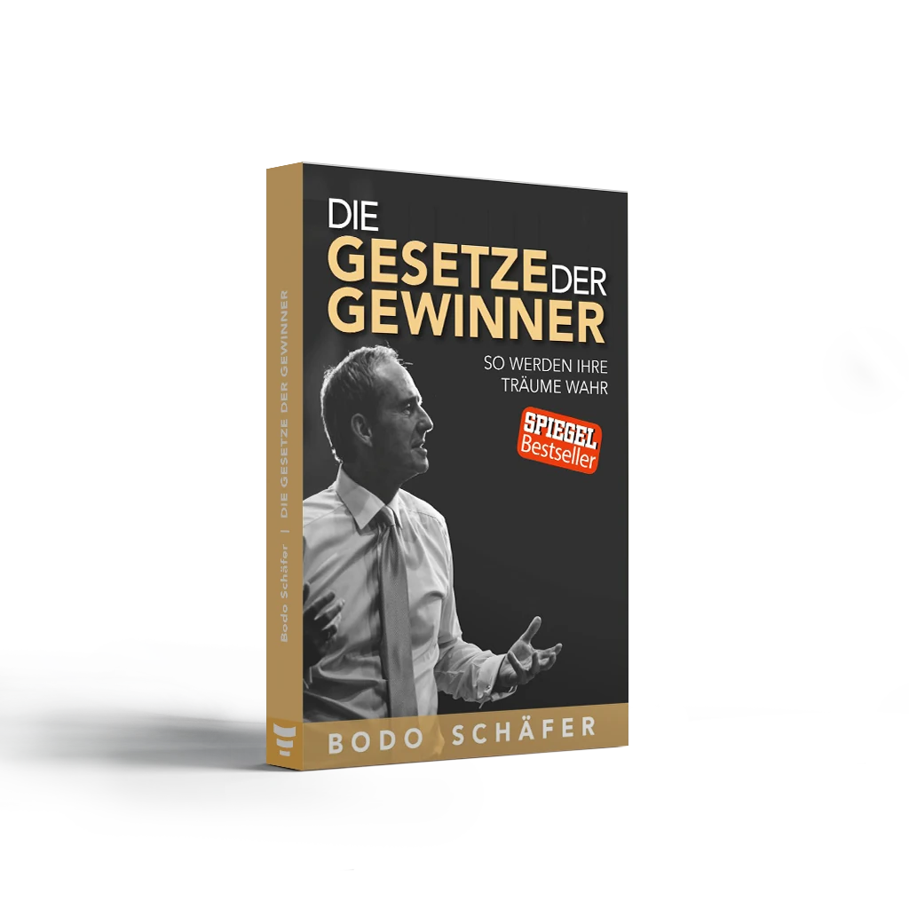 Buchmockup „Die Gesetze der Gewinner“