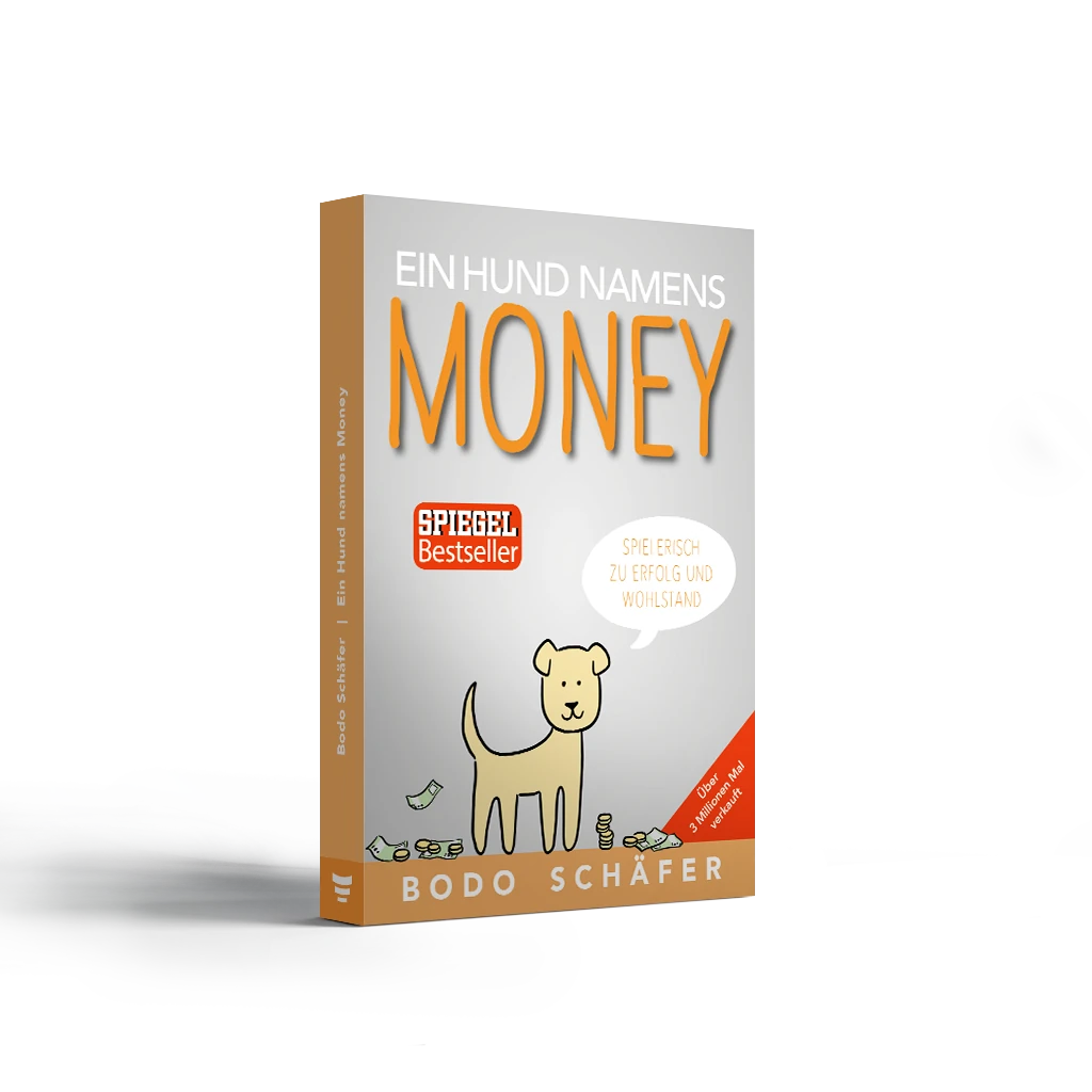 Buchmockup „Ein Hund namens Money“