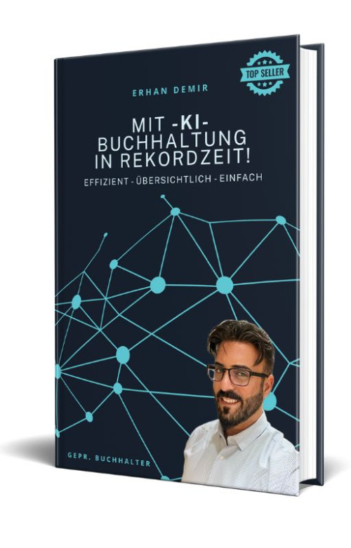 Cover von Mit -KI- Buchhaltung in Rekordzeit!