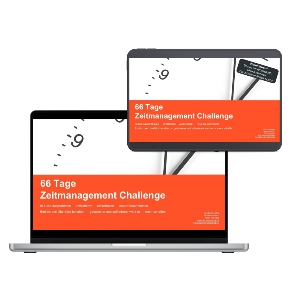 Cover von 66 Tage Zeitmanagement Challenge